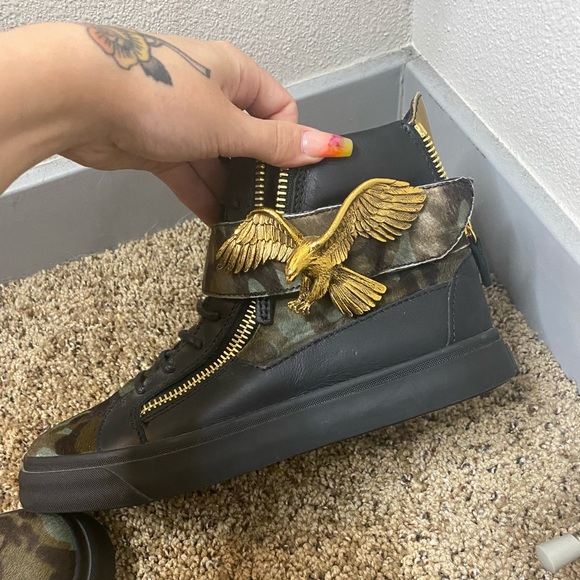 Giuseppe Zanotti Camo sneakers - Picture 7 of 12